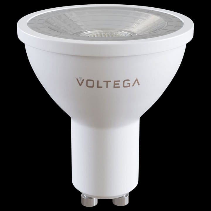 Лампа светодиодная Voltega Софит диммируемый (Sofit dim) GU10 линзованный (Lens) GU10 6Вт 4000K 7109