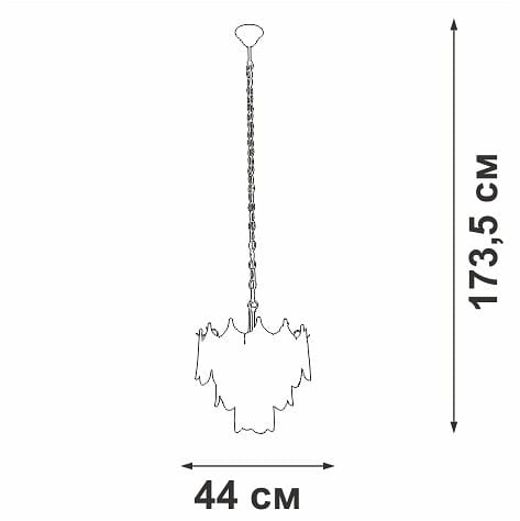 Подвесная люстра Vitaluce V5813 V5813-8/5
