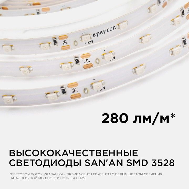 Лента светодиодная угловая Apeyron Electrics  00-85