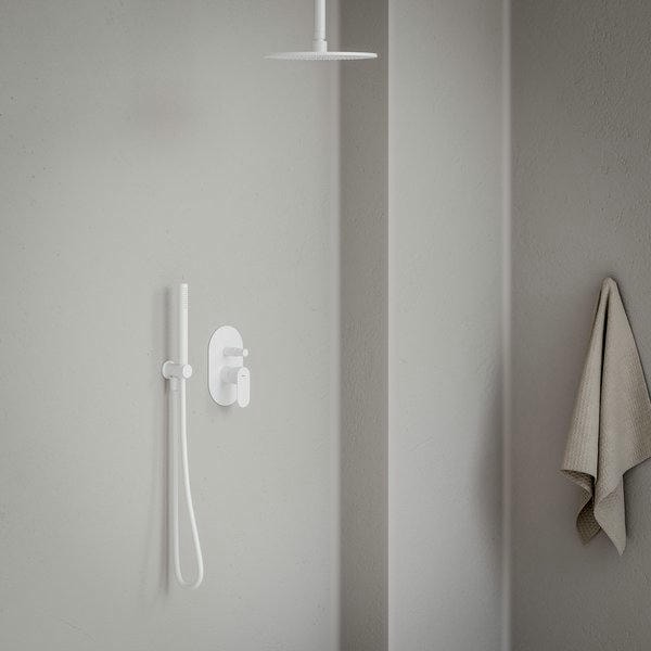 Смеситель для душа Ravak Eleganta X070261 белый матовый