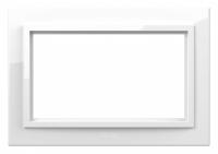 Рамка для двойной розетки Elbi Eleсtriс Zena 608-015600-907