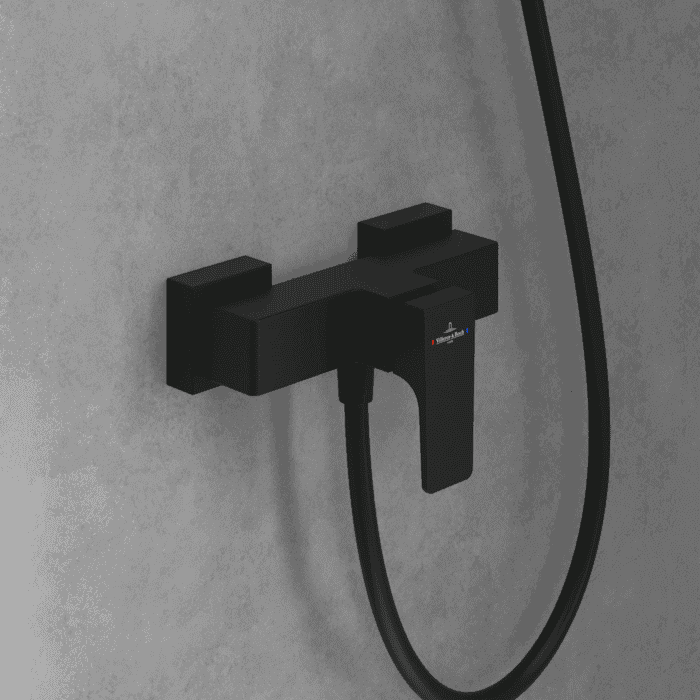 Смеситель для душа Villeroy&Boch Architectura Square TVS125001000K5 черный матовый