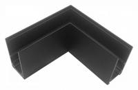 Соединитель угловой L-образный для треков накладных iLedex Technical VISION48/22 CORNER CONNECT 4822-021-95/95-BK