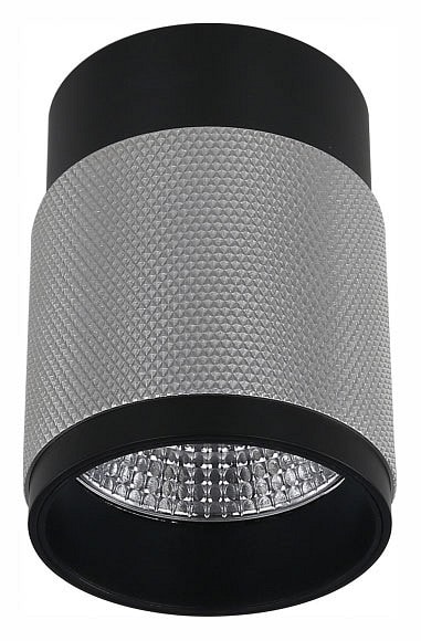 Накладной светильник iLedex Technical Delta 1955-10W-3000K-36 BK+SL