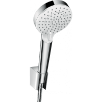 Душевой набор hansgrohe Crometta Vario EcoSmart 26694400 160 см белый/хром