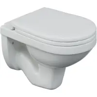 Унитаз подвесной Berges Gamma 081105 с сиденьем микролифт, белый