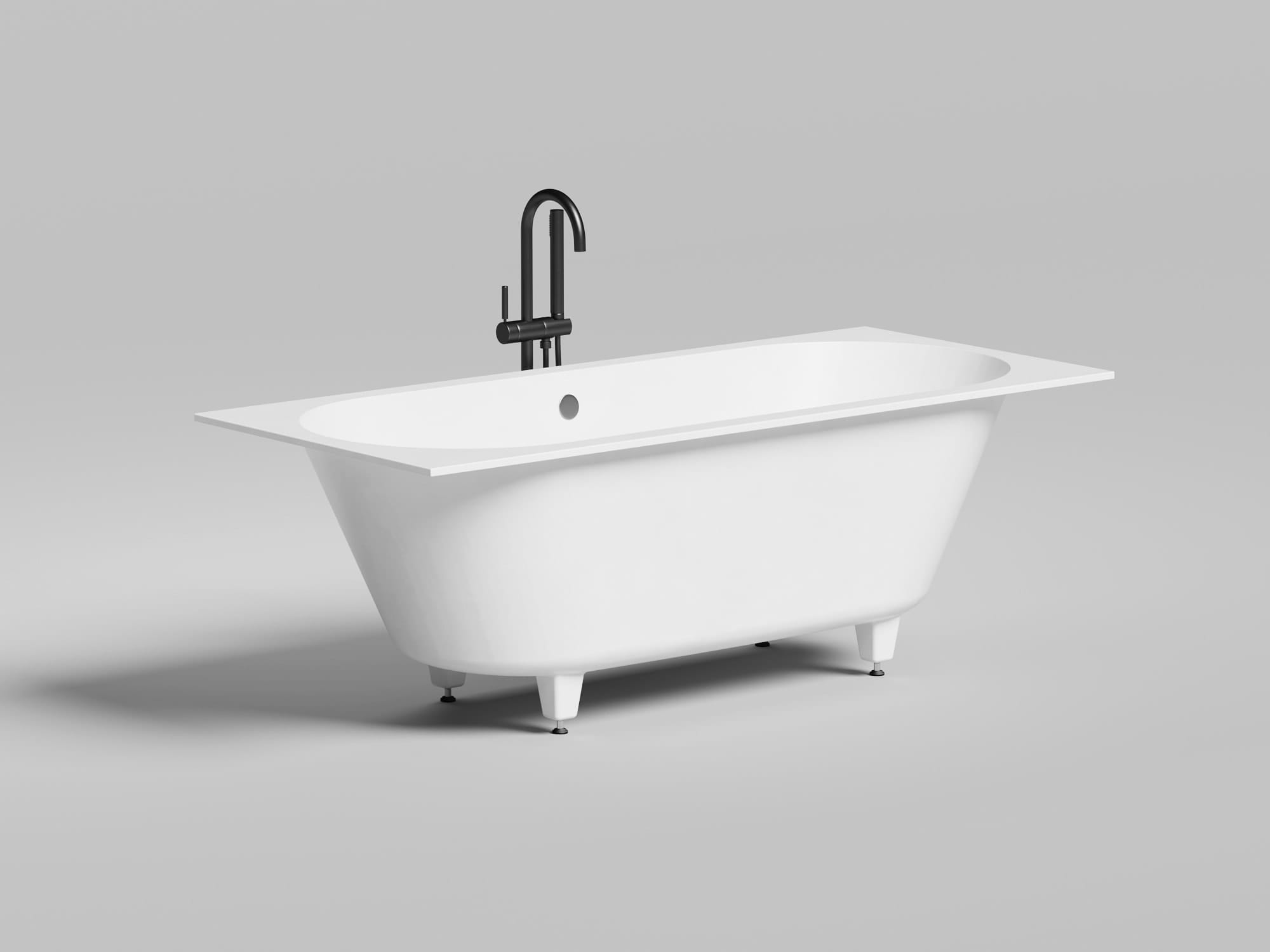 Ванна из искусственного камня Salini Ornella Axis 170x75 103423M