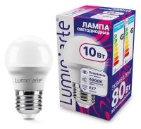 Лампа светодиодная Luminarte E27 10Вт 4000K LSTD-G45-10W4KE27