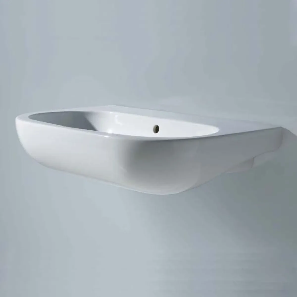 Раковина 75x45 см с одним отверстием под смеситель Azzurra Nuvola NUV200/75bi*1