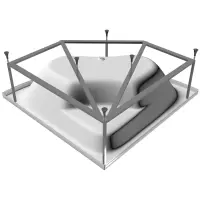 Каркас для ванны 150x150 Vayer Kaliope GL000003449