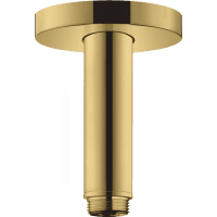 Потолочное подсоединение hansgrohe S 27393990 100 мм полированное золото