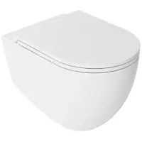 Унитаз подвесной Isvea Infinity 10NF02001 безободковый, белый глянец