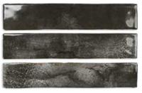 DNA Enamel Настенная керамическая плитка Charcoal 5x25 глазурованный глянцевый