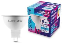 Лампа светодиодная Luminarte GU5.3 8Вт 6500K LSTD-MR16-8W6KGU5.3