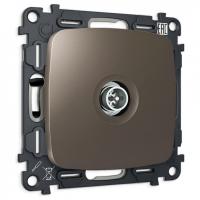 ТВ-розетка оконечная без рамки Ambrella Volt OMEGA MO643005