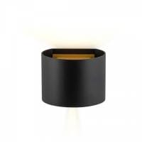 Накладной светильник AM-Group AM11 AM115-2X3W BK+GD
