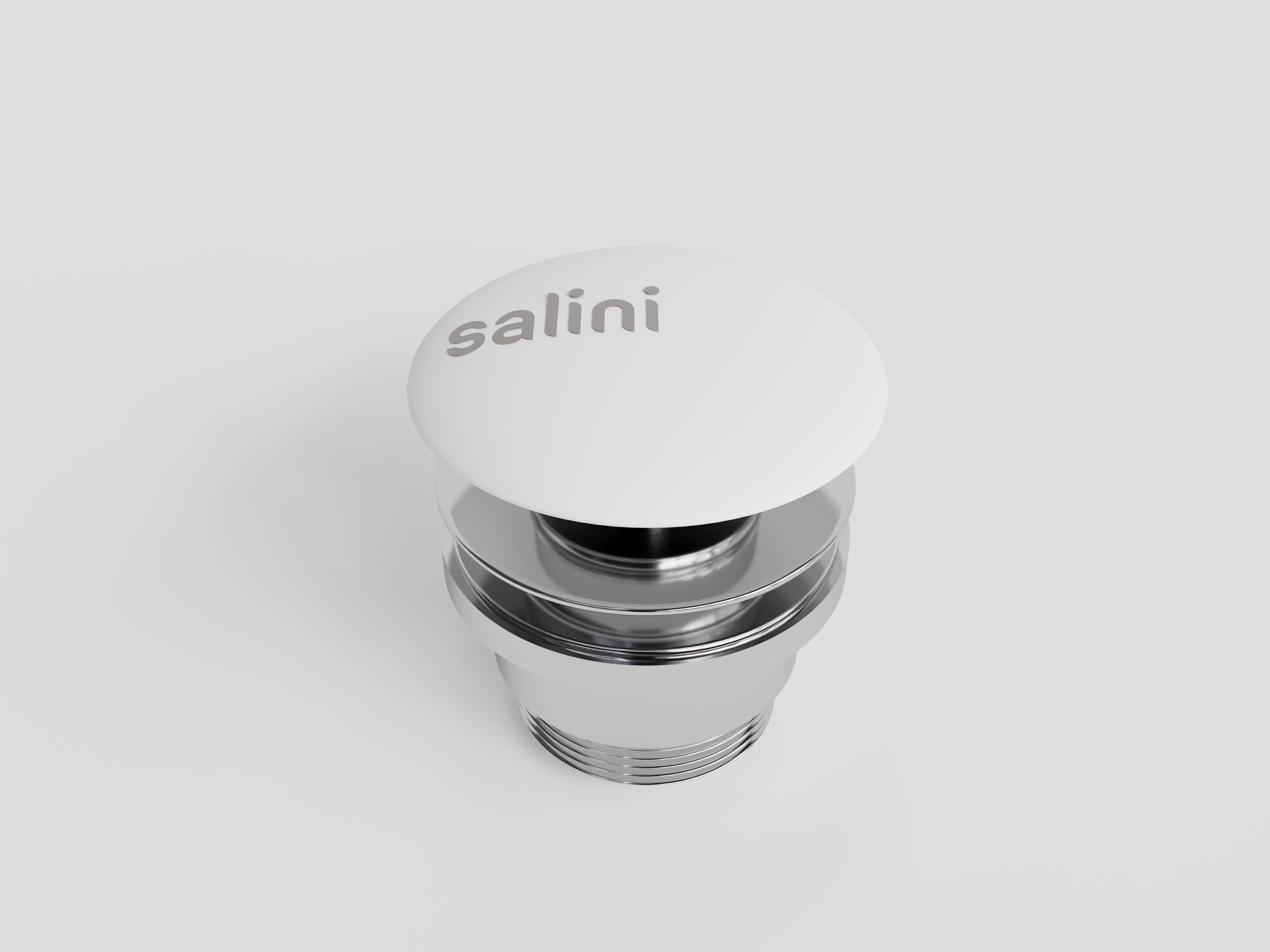 Донный клапан Salini Marea 12 164301M белый матовый