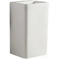 Раковина CeramaLux P7005L 40x40 см, напольная, белый