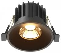 Встраиваемый светильник Maytoni Technical Раунд DL058-12W2.7K-B