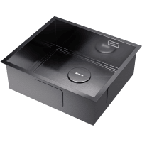 Кухонная мойка Omoikiri Kasen 49-16-INT 4997055 вороненая сталь