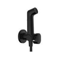 Гигиенический душ hansgrohe Bidette S 29232670 со смесителем черный матовый