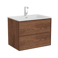 Тумба с раковиной Vitra Metropole Edge 80 67155 грецкий орех