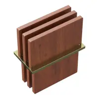 Вставка-держатель и доски Omoikiri FP-04 светлое золото