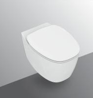 Подвесной унитаз Ideal Standard Dea T348801 безободковый с сиденьем микролифт