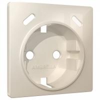 Накладка для розетки с заземлением и со шторками и 2хUSB type С Ambrella Volt ALFA AP3105