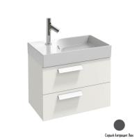 Тумба под раковину 60 см Jacob Delafon Rythmik EB1300-442 серый антрацит лак