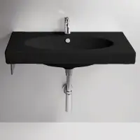 Раковина 80x50 см Simas Lft Spazio LFT44nero*1