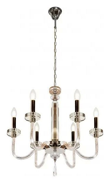 Подвесная люстра iLamp Vibe P9474-6 Nickel