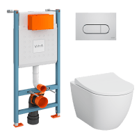 Комплект с инсталляцией Vitra Mia Round 9873B003-7201