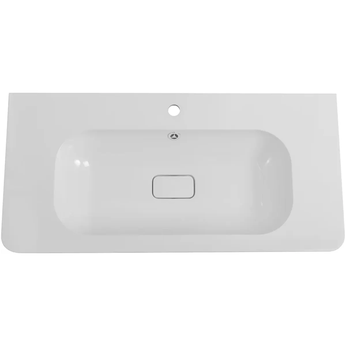 Раковина Cezares Relax CZR-1000/480-LV-MR-NV 100x48 см, накладная, белый
