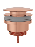 Донный клапан для раковины с переливом Vitra Origin A4514926 нажимной