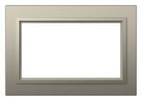 Рамка для двойной розетки Elbi Eleсtriс Zena 608-011400-907