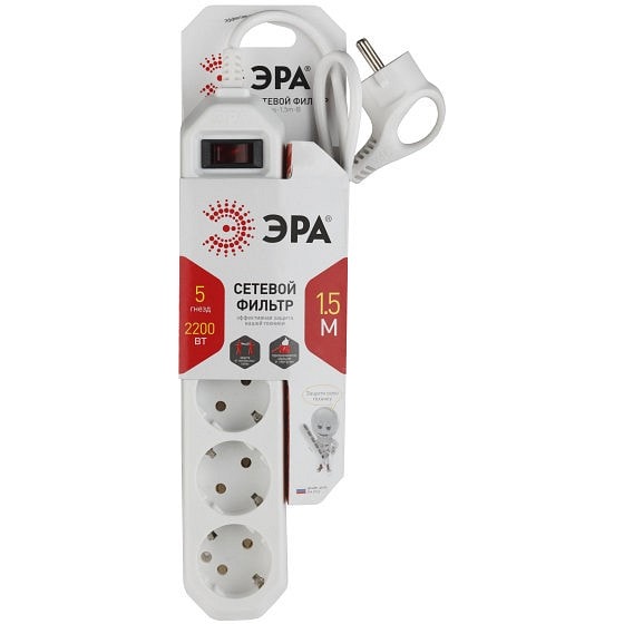 Сетевой фильтр Эра USF-5es Б0019031