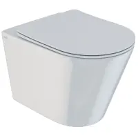 Унитаз подвесной IDDIS Calipso CALRDSEi25 безободковый, с сиденьем микролифт, белый