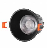 Встраиваемый светильник iLedex Technical Mars DIM 212-12W-D95-4000K-24DG-BK