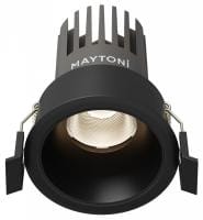 Встраиваемый светильник Maytoni Technical Омут DL123-10W-4K-B