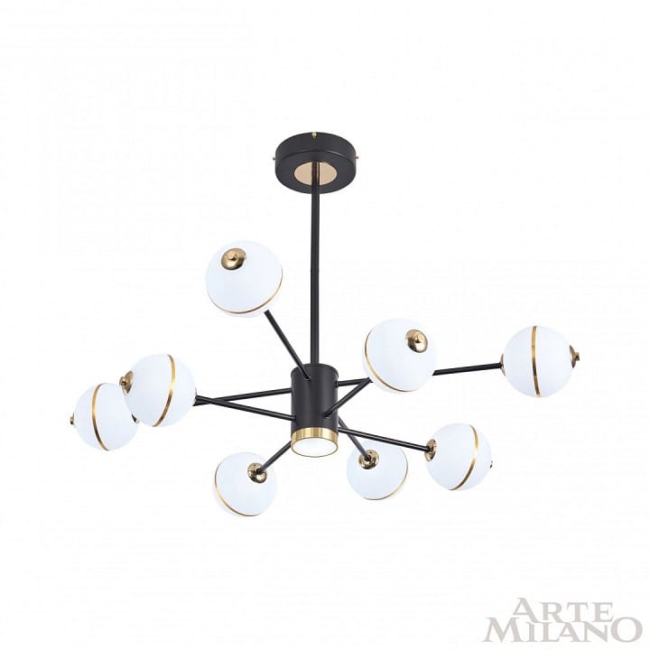 Люстра на штанге Arte Milano Ferrara-72069 272069/8 BK