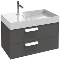 Тумба под раковину 80 см Jacob Delafon Rythmik EB1303-N14 серый антрацит