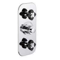 Смеситель для душа THG Ptale de Cristal noir U6D.A02.5400BE