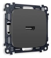 Розетка HDMI без рамки Ambrella Volt OMEGA MO914010