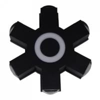 Накладной светильник Reluce  08231-9.2-007U LED4W+6*3W RGB BK