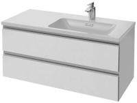 Тумба под раковину Jacob Delafon Vox 100 EB2026-RA-G1C Белый Блестящий Лак