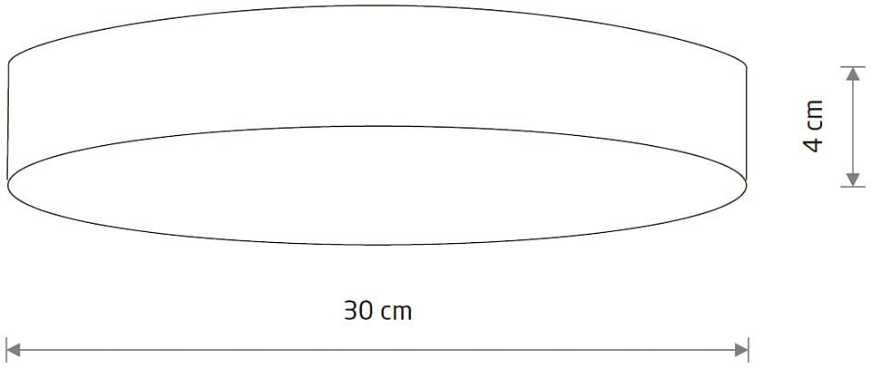 Накладной светильник Nowodvorski Lid Round Led 10418