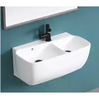 Раковина CeramaLux A1009 68x36 см, подвесная, белый