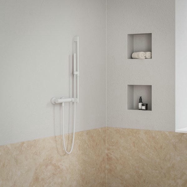 Смеситель для душа Ravak Eleganta X070257 белый матовый