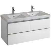 Тумба под раковину 117 см Jacob Delafon Odeon Up EB892-G1C белый блестящий лак